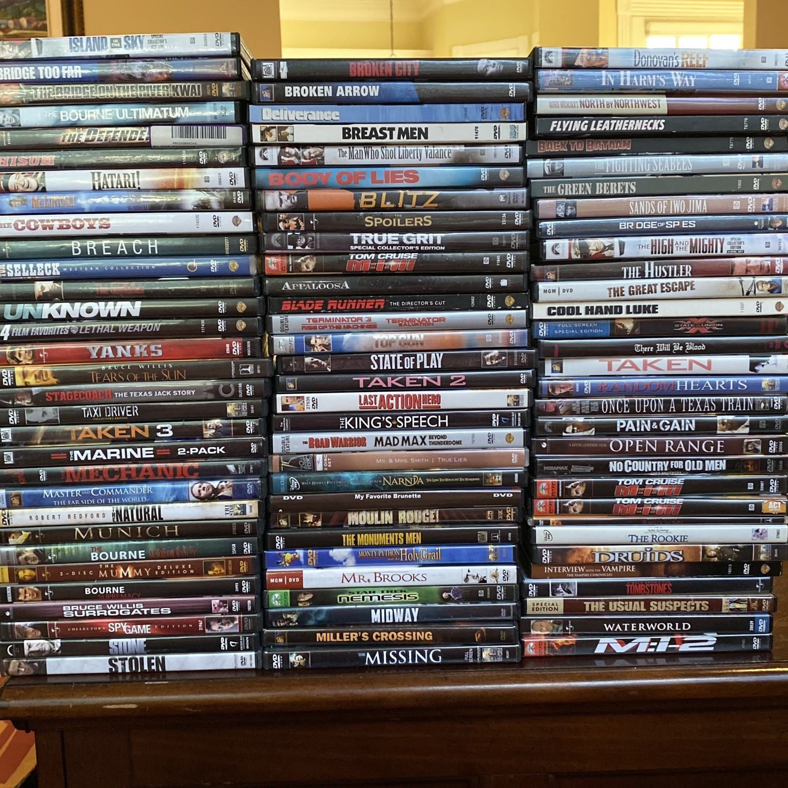 YOU PICK DVD Movies – Buy 5, Get 2 Free – $2.45/Movie – $4 Ship for ALL – List#9