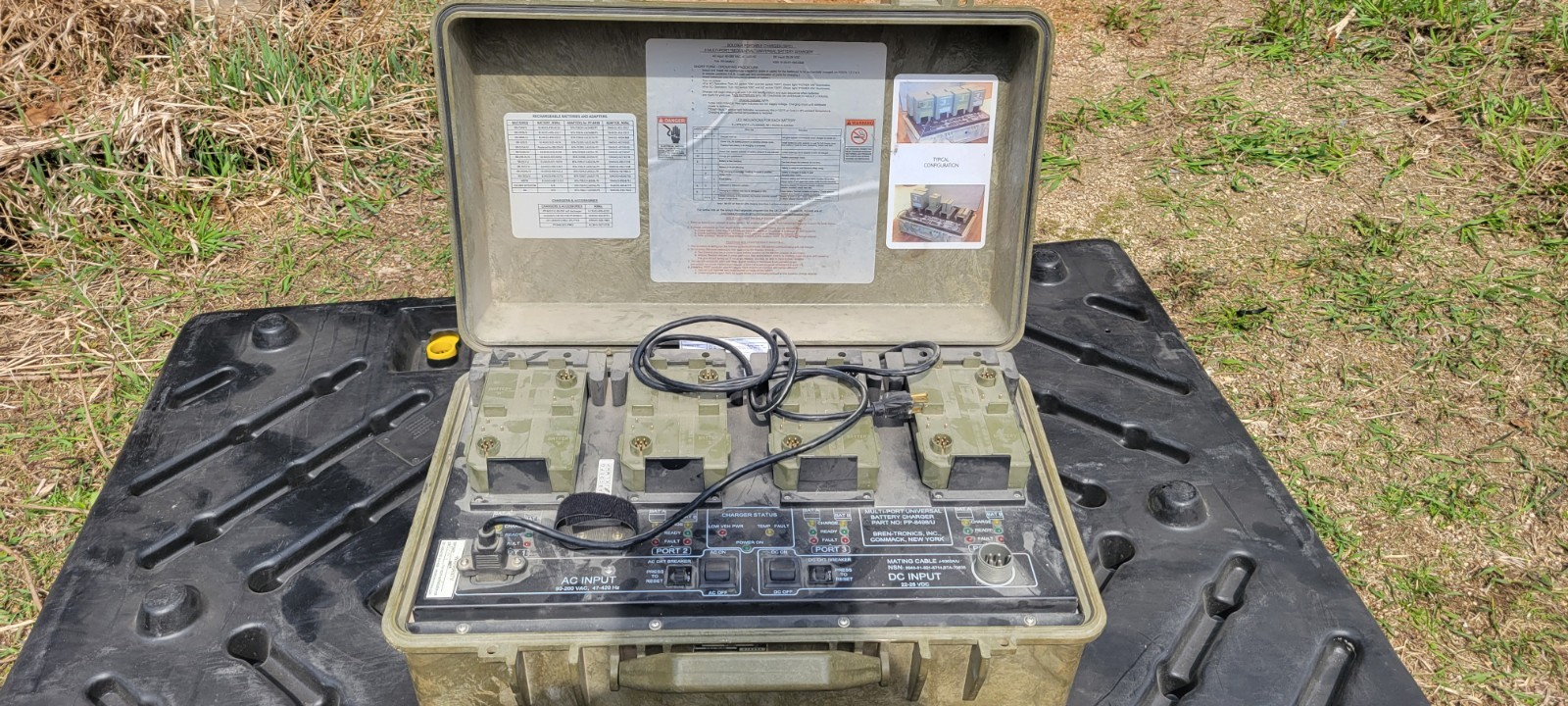 Bren-Tronics MultiPort Universal Soldier Portable Battery Charger PP-8498
