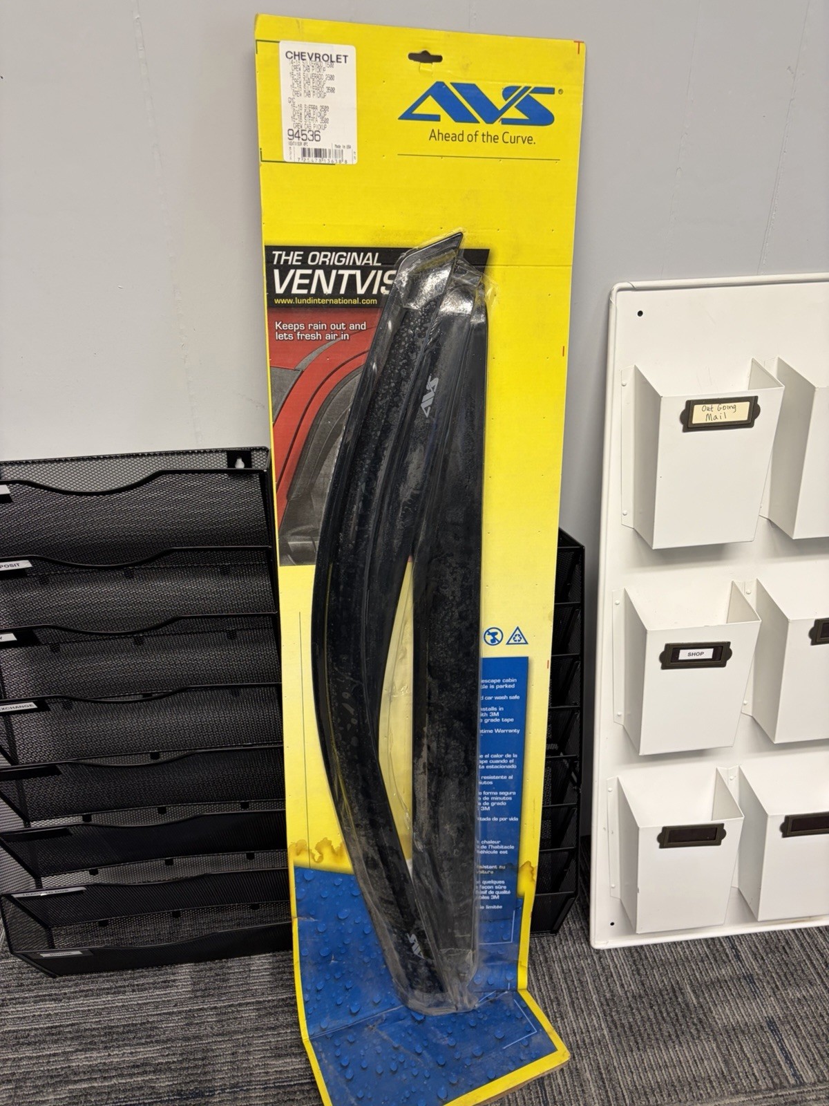 Auto Ventshade Ventvisor Deflector; Smoke; Outside Mount; 4 pc. , PT# 94536, NIB