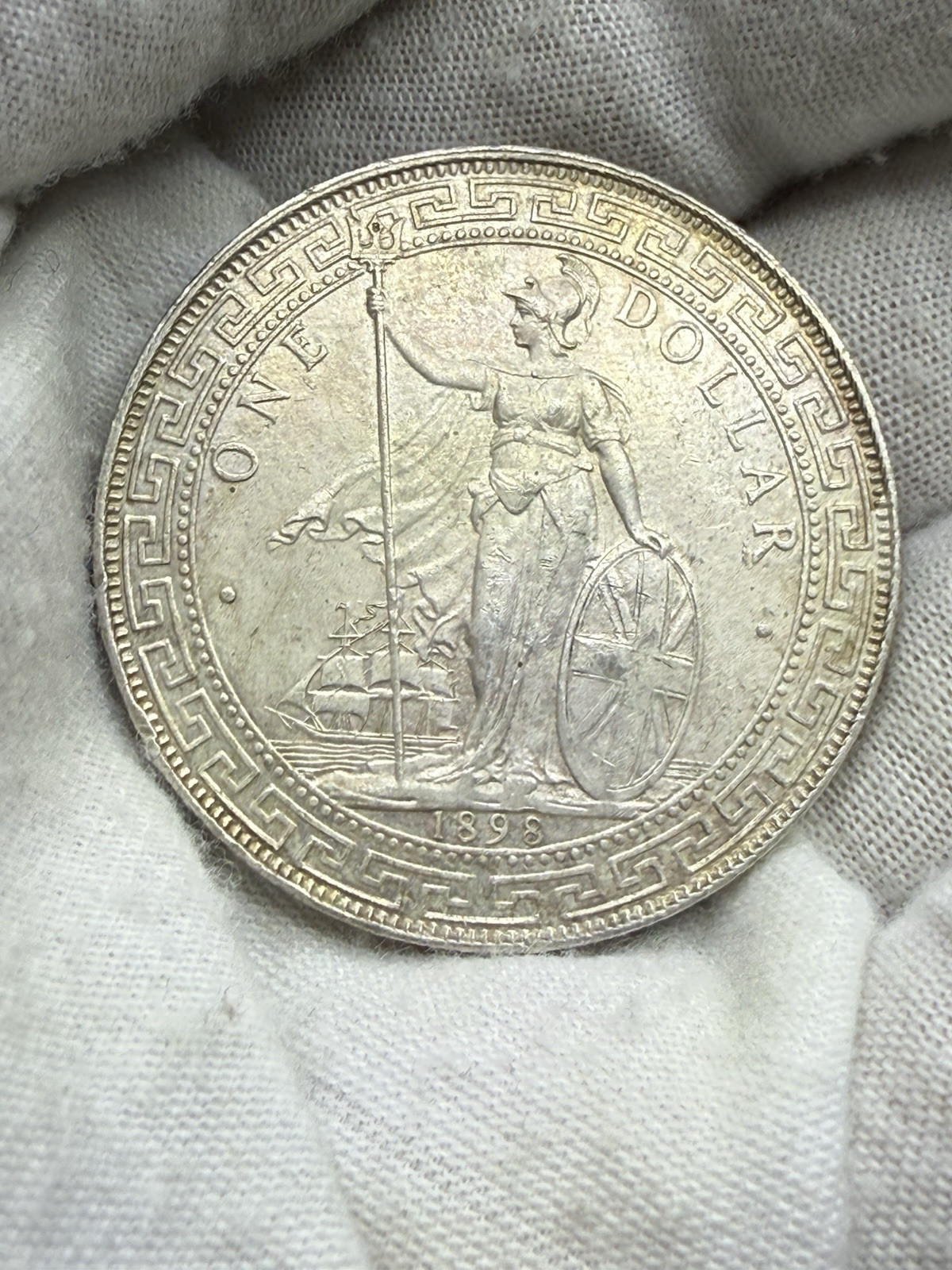 1898 British Trade Dollar - Bombay mint High Grade I183