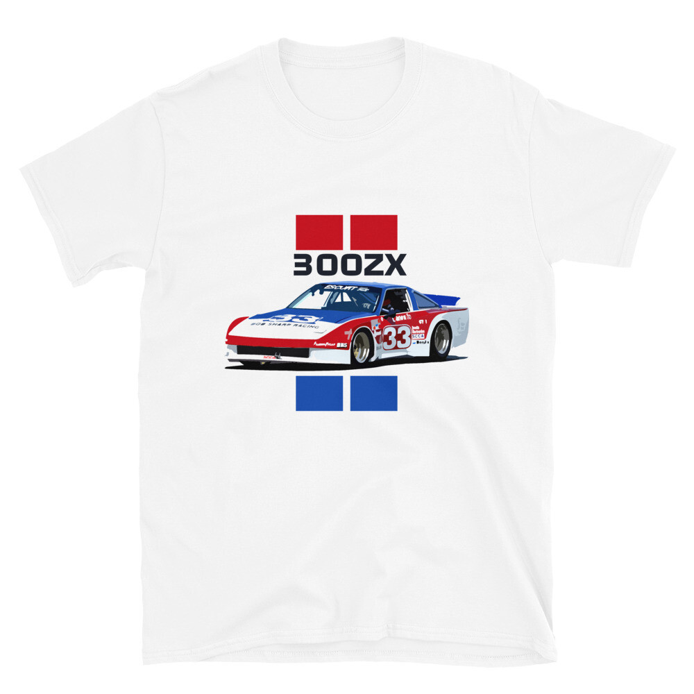 Paul Newman Bob Sharp Racing 300ZX Short-Sleeve Unisex T-Shirt