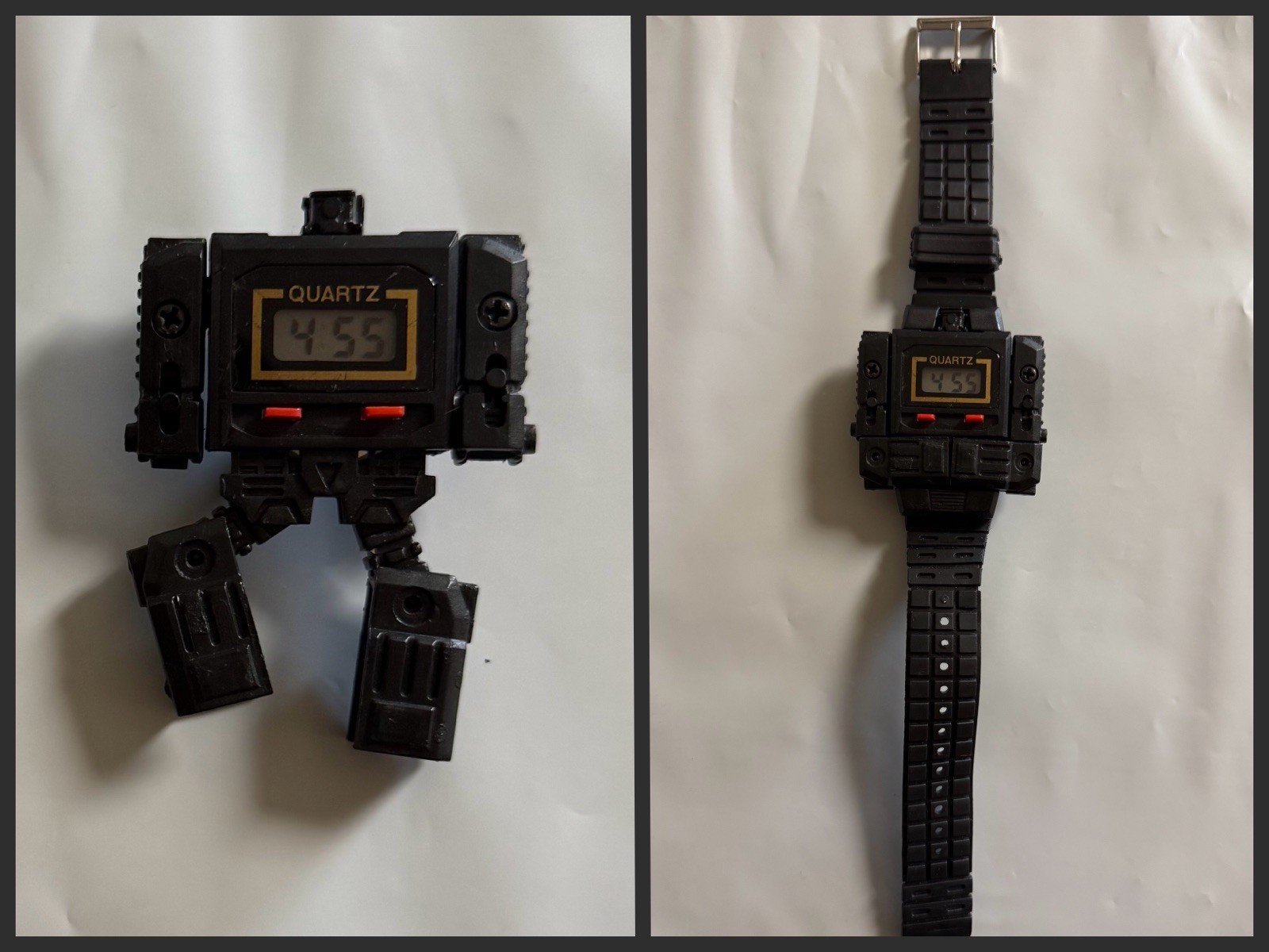 NEW Robot Watch Transforming Watch (Transformer Style ) Color Black NEW Robot Watch Transforming Watch (Transformer Style ) Color Black