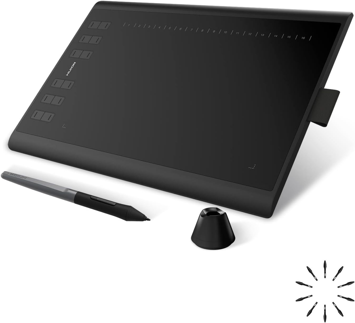 Inspiroy H1060P Graphics Drawing Tablet, 10 X 6.25 In, 12+16 Hot Keys Inspiroy H1060P Graphics Drawing Tablet, 10 X 6.25 In, 12+16 Hot Keys