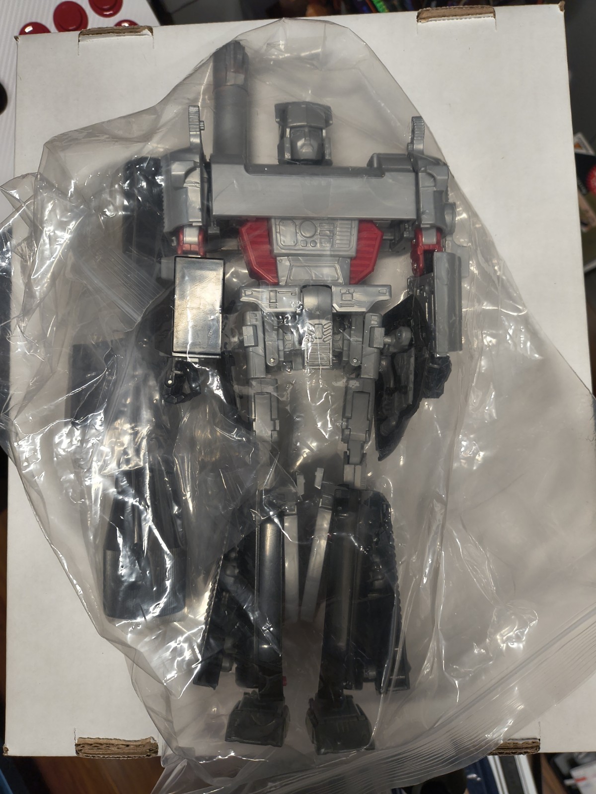 Transformers Masterpiece Megatron Prototype. New Unpainted. Never Transformed Transformers Masterpiece Megatron Prototype. New Unpainted. Never Transformed