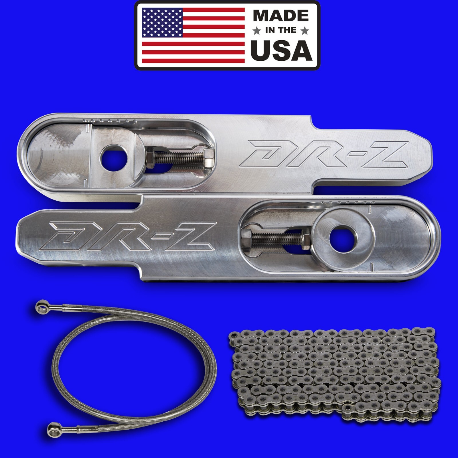 Suzuki DRZ400 bolt on swingarm extension kit 