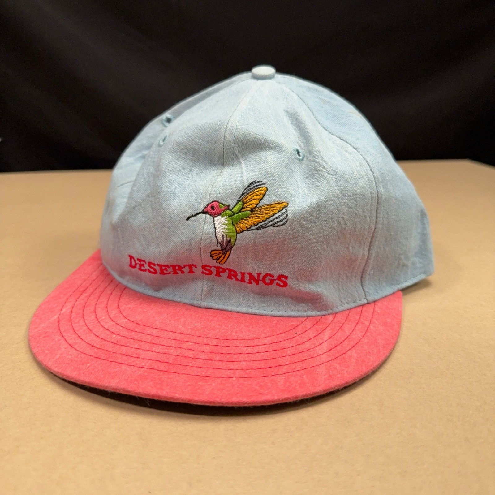 Vintage Marriott Desert Springs Golf Hat Hummingbird Texace Strapback Cap Vintage Marriott Desert Springs Golf Hat Hummingbird Texace Strapback Cap