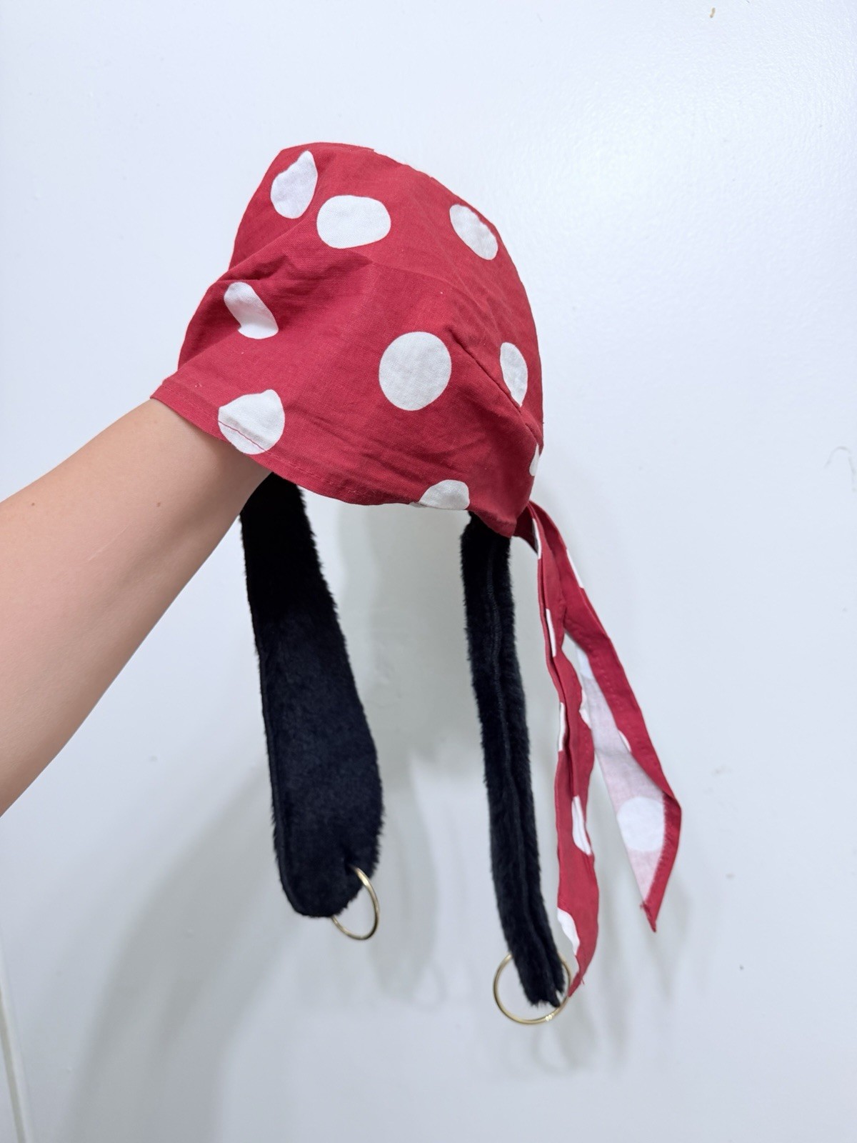 Disney Vintage Rare 90s Goofy Pirate Banana Scarf Hat Disney Vintage Rare 90s Goofy Pirate Banana Scarf Hat