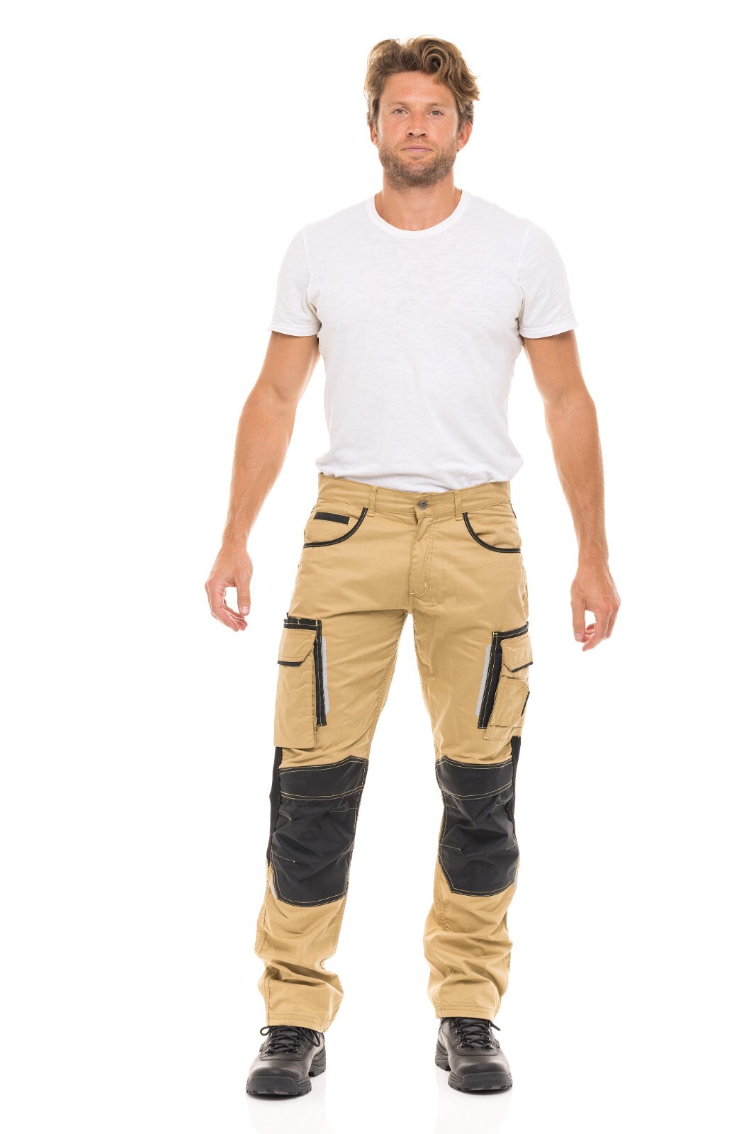 Mens Heavy Duty Workwear Pants Utility Construction Safety Cordura Trousers Mens Heavy Duty Workwear Pants Utility Construction Safety Cordura Trousers
