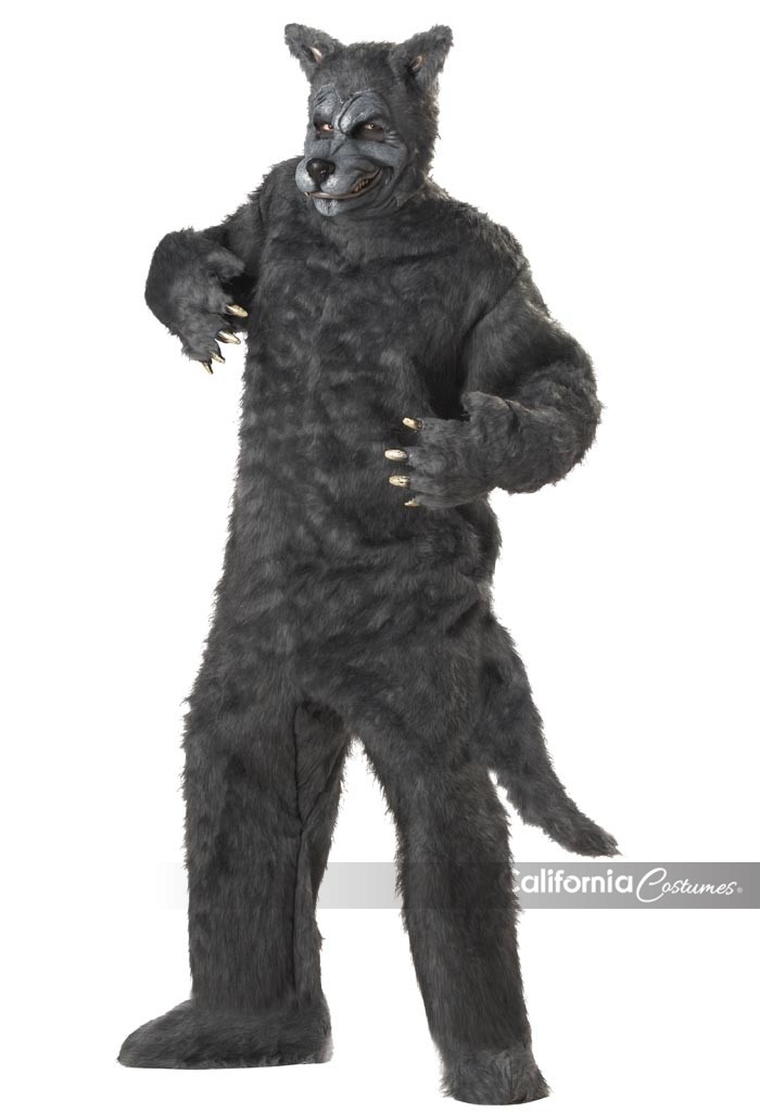California Costumes Big Bad Wolf Plus Gray Costume