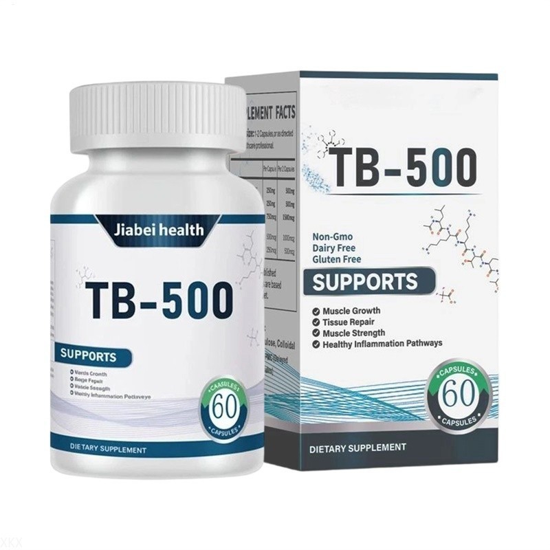 Jiabei Health TB-500 Support for Muscle Joint Recovery Wellness 60 Capsules New`