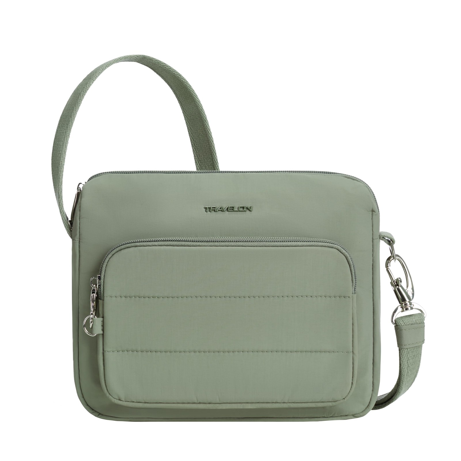 Travelon Anti Theft Roam East West Crossbody Multicolor 0 65 lbs 10 Functional