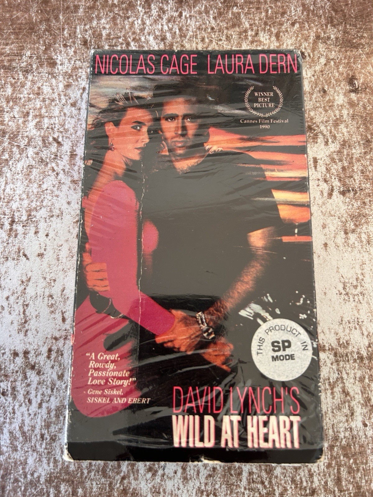 Wild At Heart (1991 Media VHS) David Lynch Nicolas Cage Laura Dern Willem Dafoe