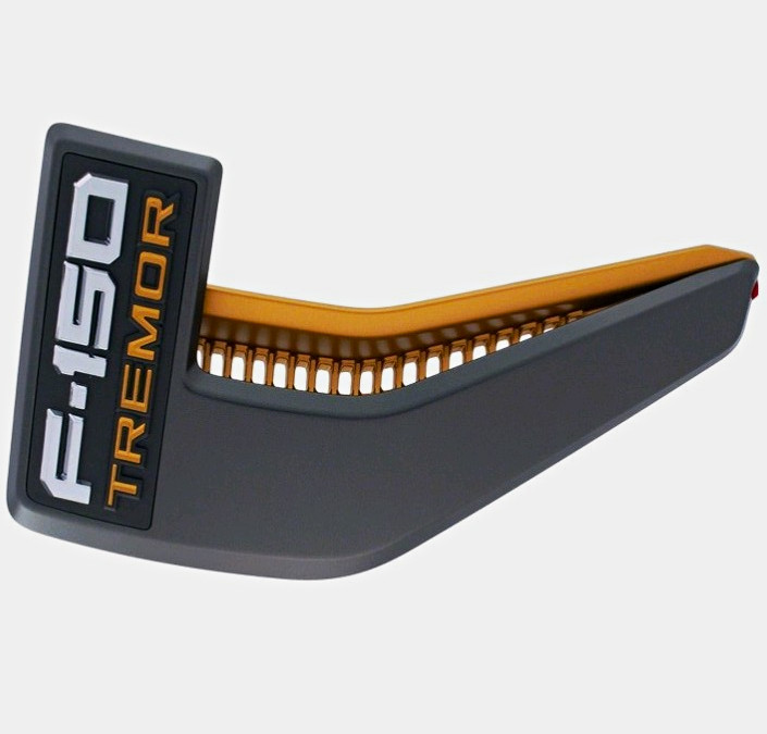 2021-2026 Genuine Ford F-150 Tremor Left Fender Emblem Nameplate ML3Z-16720-RB