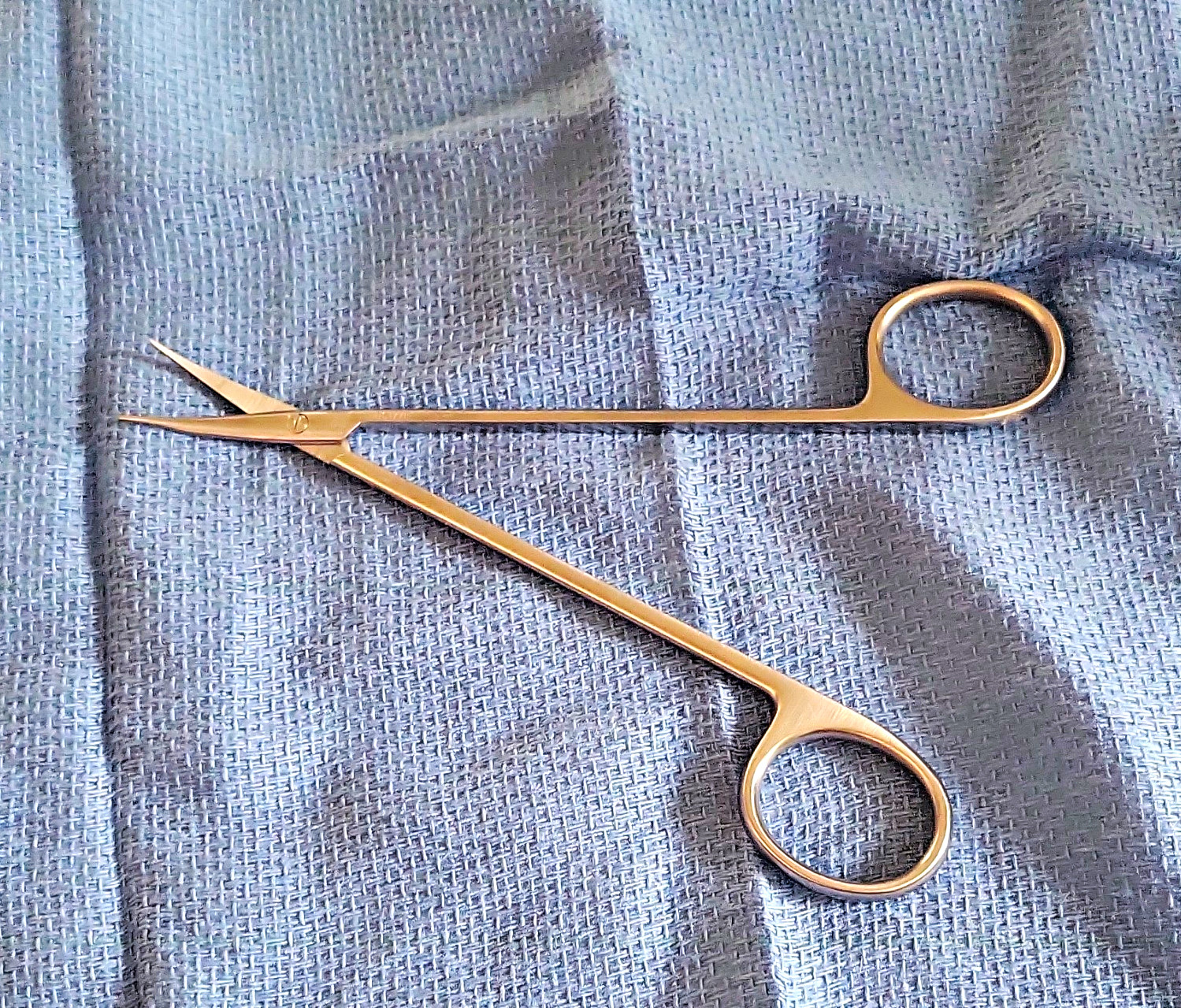 Aesculap BC177R Jameson Tenotomy Micro Curved Scissors 6\