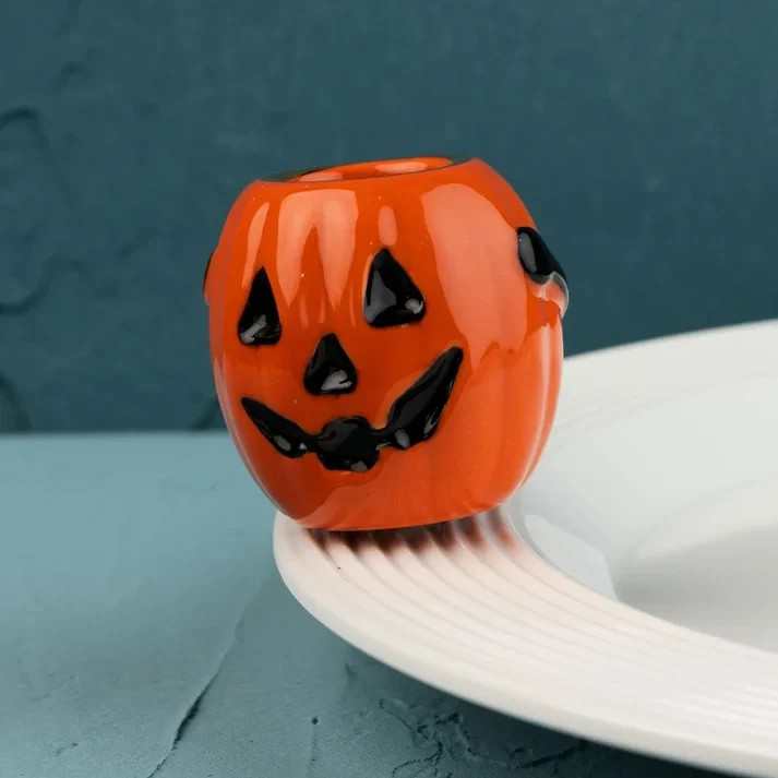 Nora Fleming Pumpkin Bucket Halloween