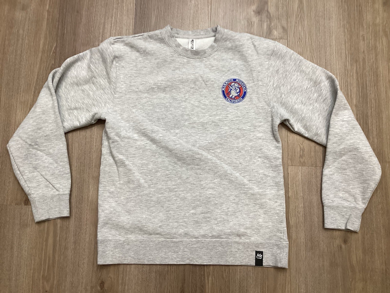 Independent Trading Co Mammoth Mountain Sweatshirt Men\'s Med Gray Ski California Independent Trading Co Mammoth Mountain Sweatshirt Men\'s Med Gray Ski California