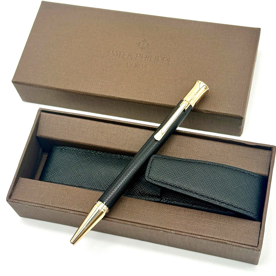 Luxury Black Gold Ballpoint Pen Patek Philippe Style VIP Gift Box Set New Luxury Black Gold Ballpoint Pen Patek Philippe Style VIP Gift Box Set New