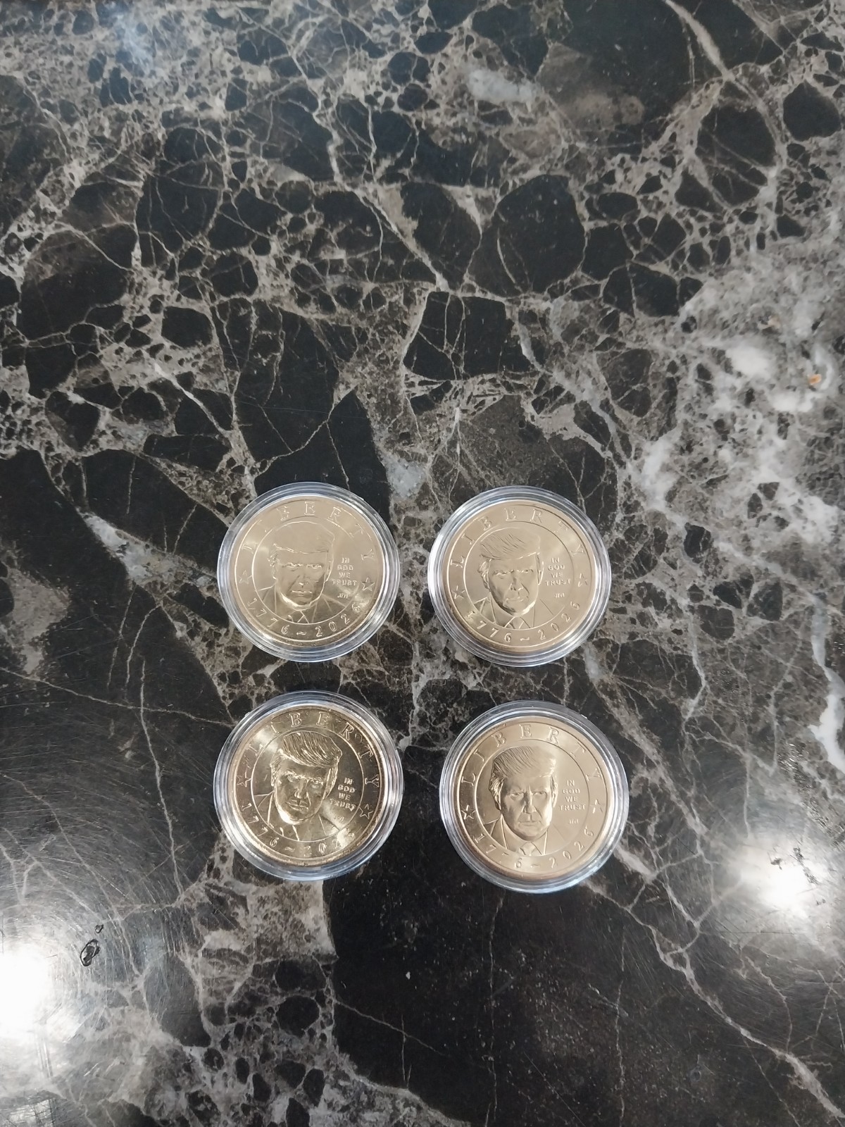 2026 US Donald Trump Dollar Uncirculated Lot of 4 2026 US Donald Trump Dollar Uncirculated Lot of 4