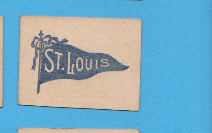 c1910s L20 tobacco / cigarette leather ST LOUIS UNIVERSITY nice.. c1910s L20 tobacco / cigarette leather ST LOUIS UNIVERSITY nice..