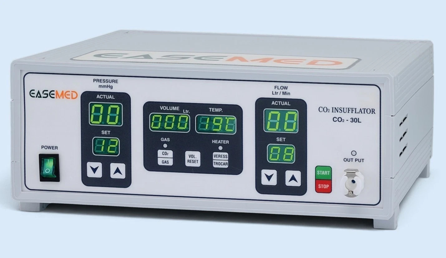 Hi-Flow Laparoscopic CO2 Insufflators 30 L with air Advance Flow Control