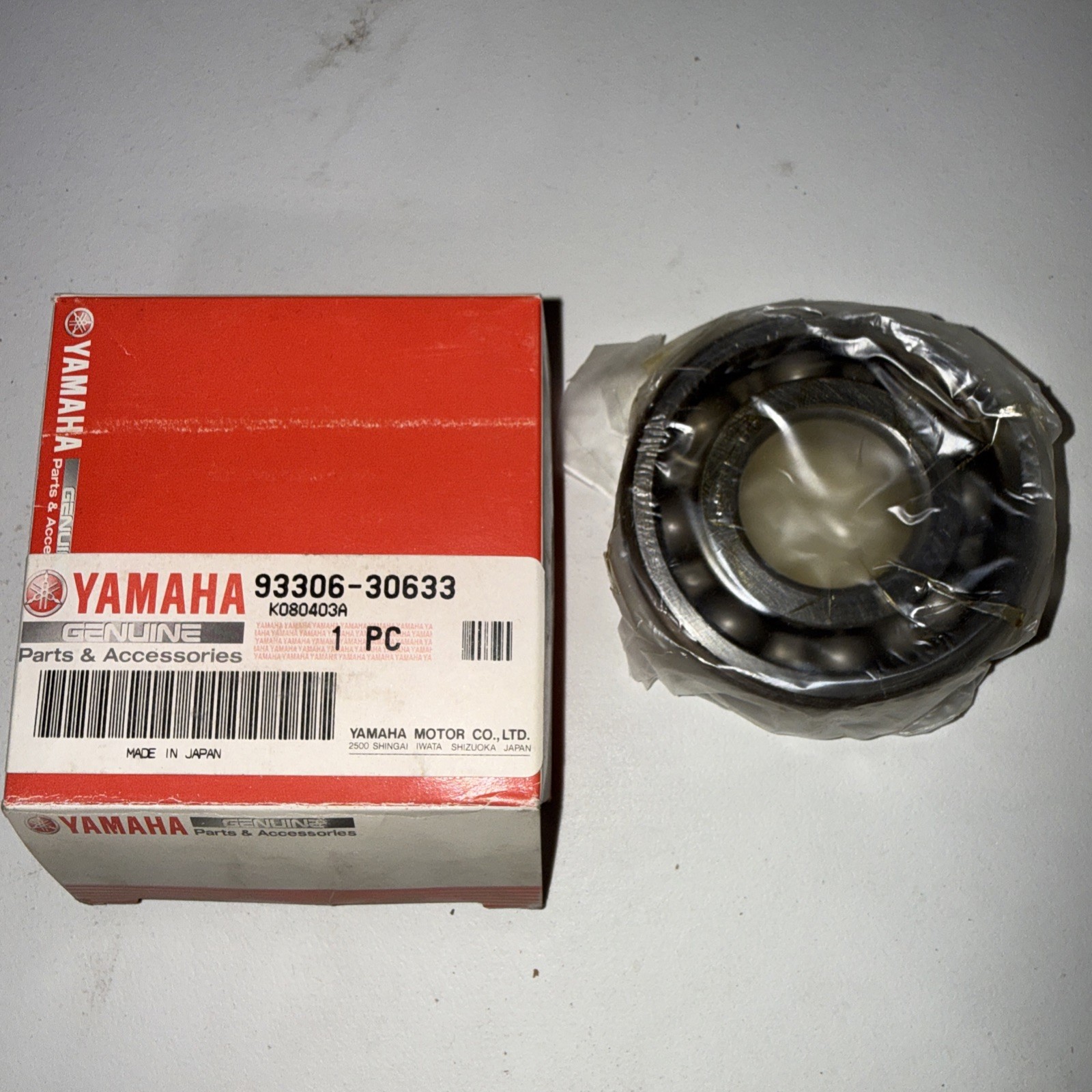 NOS Yamaha YZ450F Genuine OEM Crankshaft Bearing | 93306-30633 NOS Yamaha YZ450F Genuine OEM Crankshaft Bearing | 93306-30633