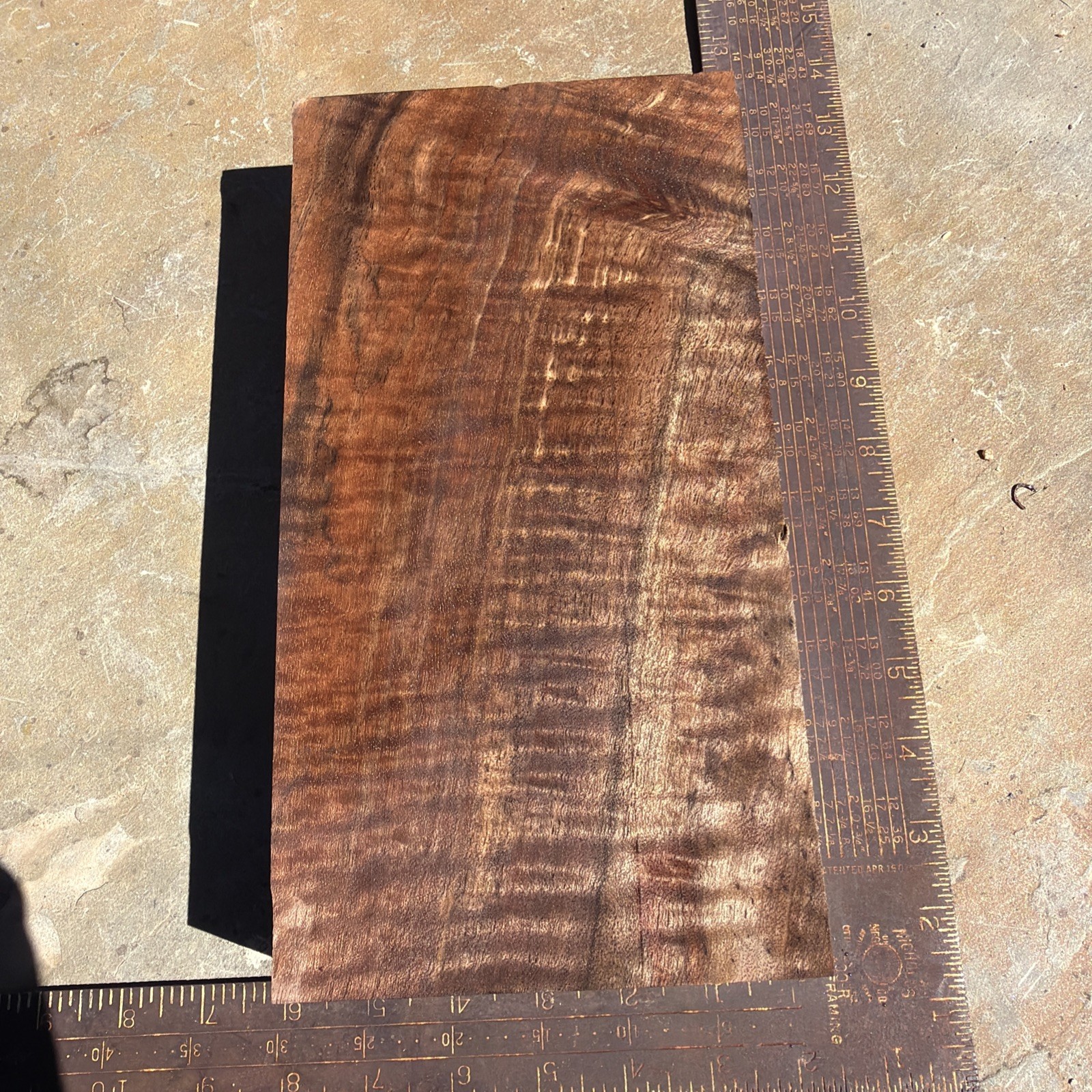 Claro Walnut Cut Board Blank Hardwood Lumber Board M17 Claro Walnut Cut Board Blank Hardwood Lumber Board M17