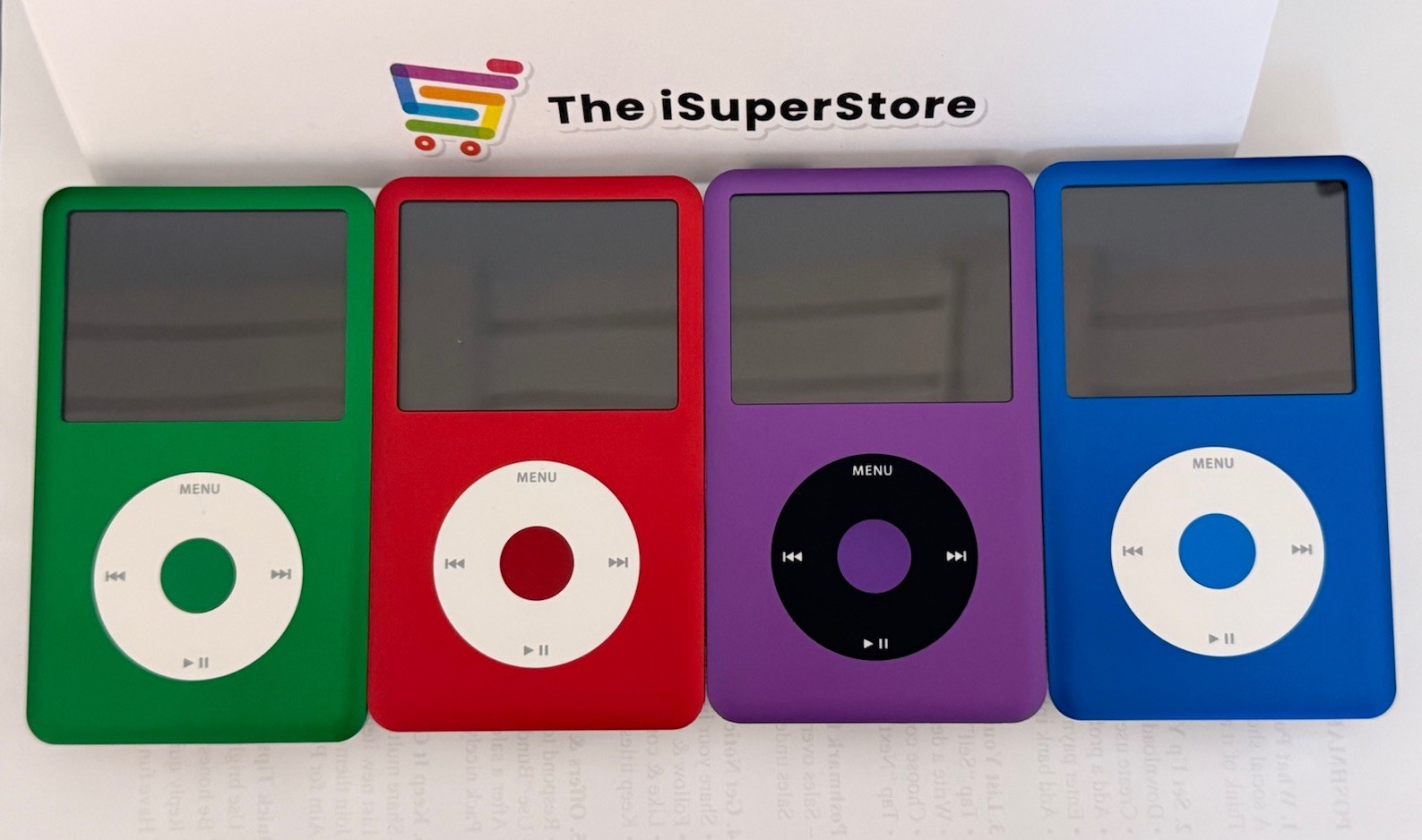 Customized / Refurbished iPod 7th Gen 160GB Classic + SSD Upgrade + 1 YR WRNTY