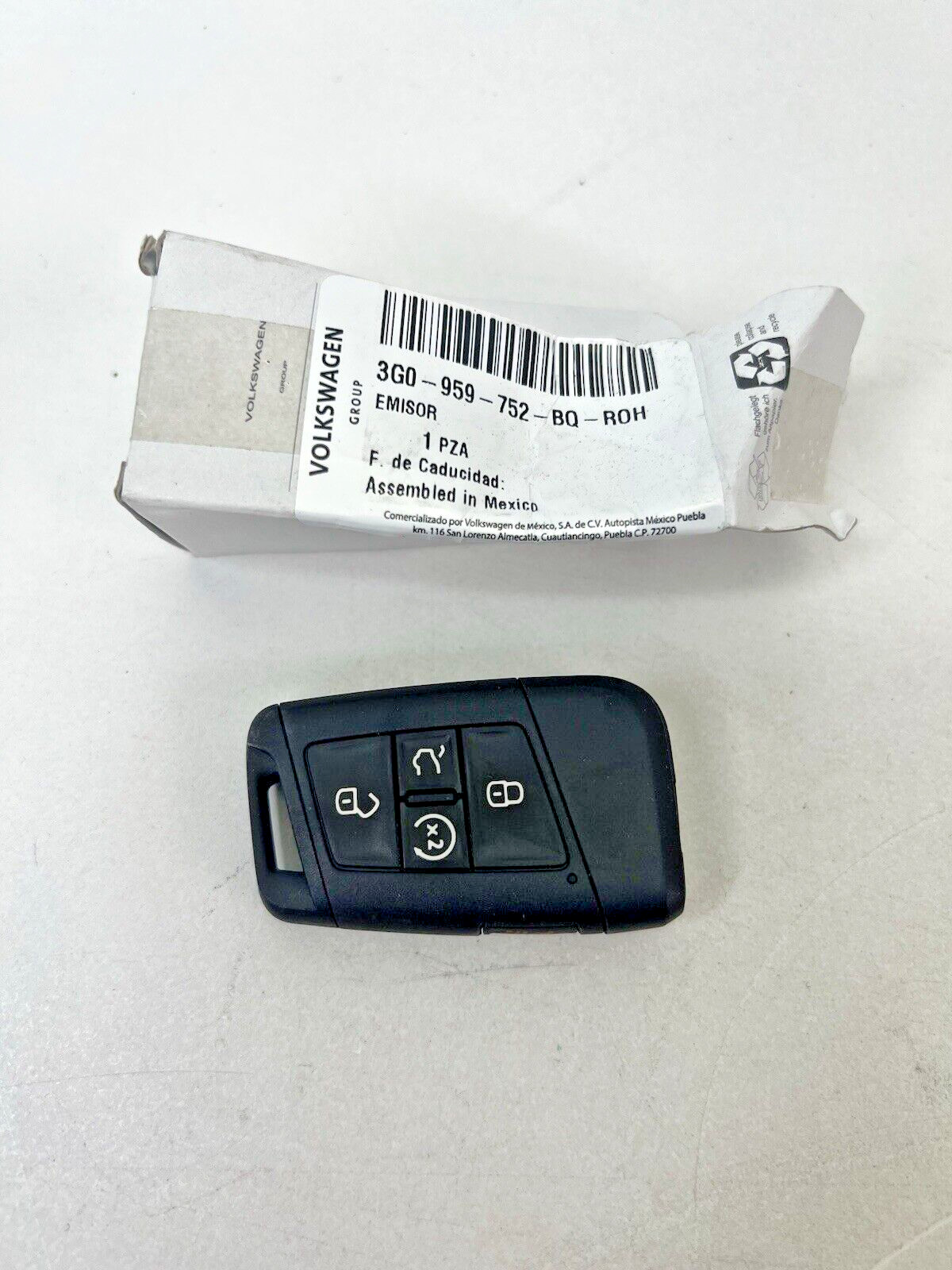 Genuine OEM Volkswagen VW Smart Remote 3G0-959-752-BQ-ROH, 3G0959752BQROH Genuine OEM Volkswagen VW Smart Remote 3G0-959-752-BQ-ROH, 3G0959752BQROH