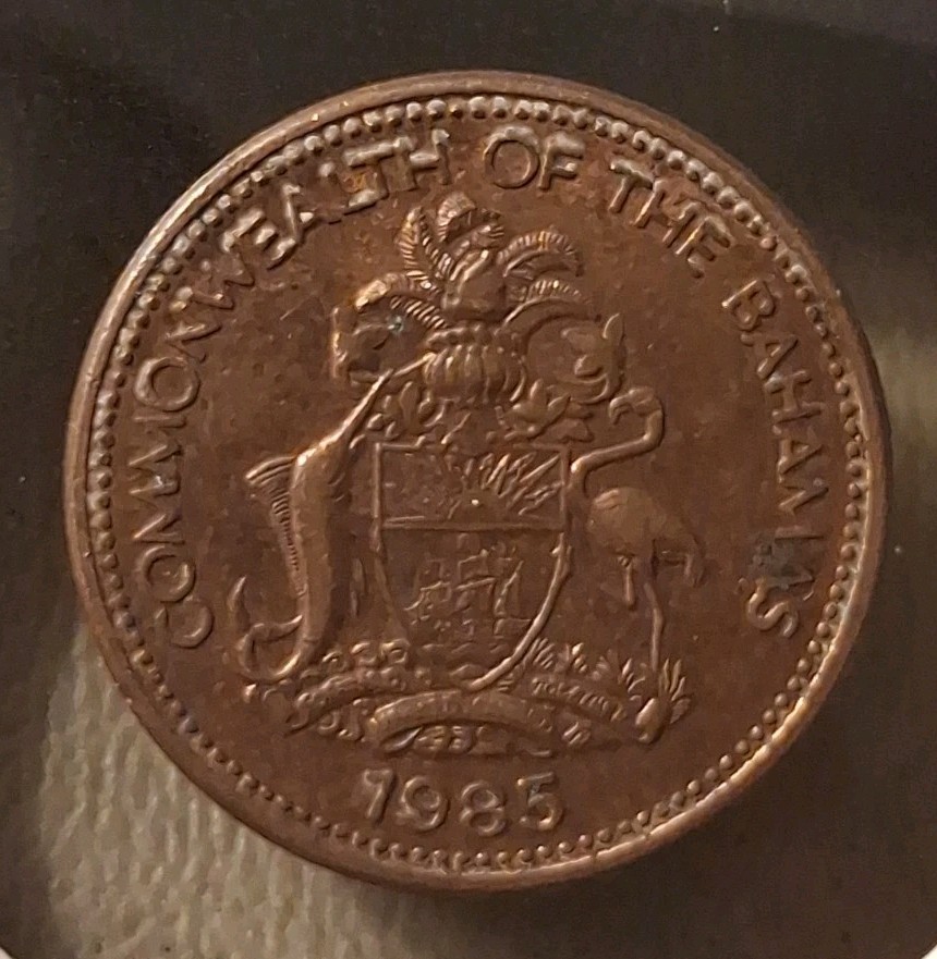 1985 Bahamas 1 Cent 1985 Bahamas 1 Cent