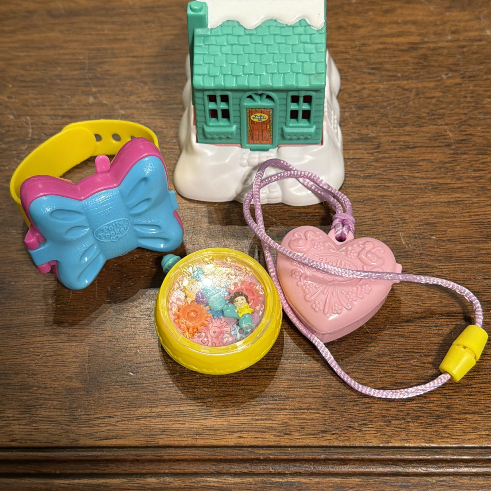 Vintage 1994 & 1995 Happy Meal Toys Polly Pocket Bluebird Toys Vintage 1994 & 1995 Happy Meal Toys Polly Pocket Bluebird Toys