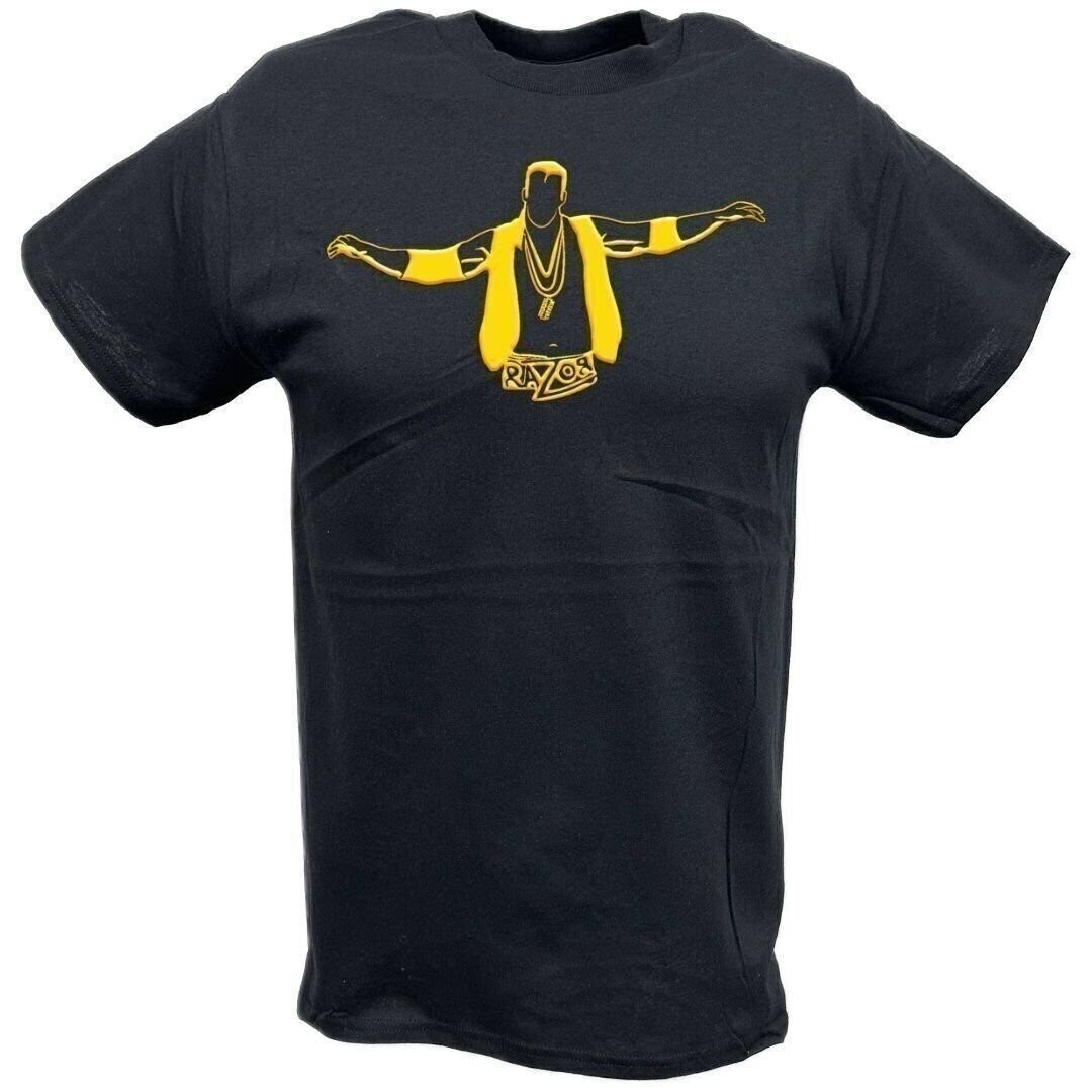 Razor Ramon Gold Swag Black T-shirt