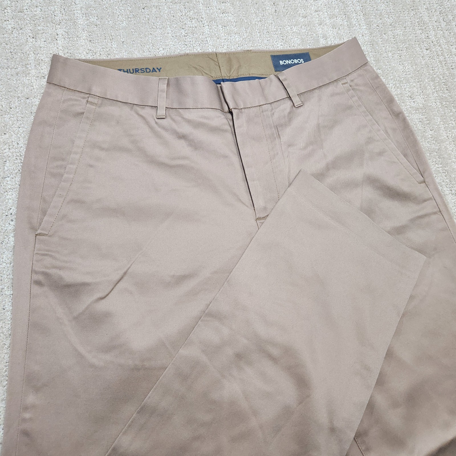 Bonobos Golf Pants Men 30X32 Performance Slim Fit Chino Thursday Cotton Stretch