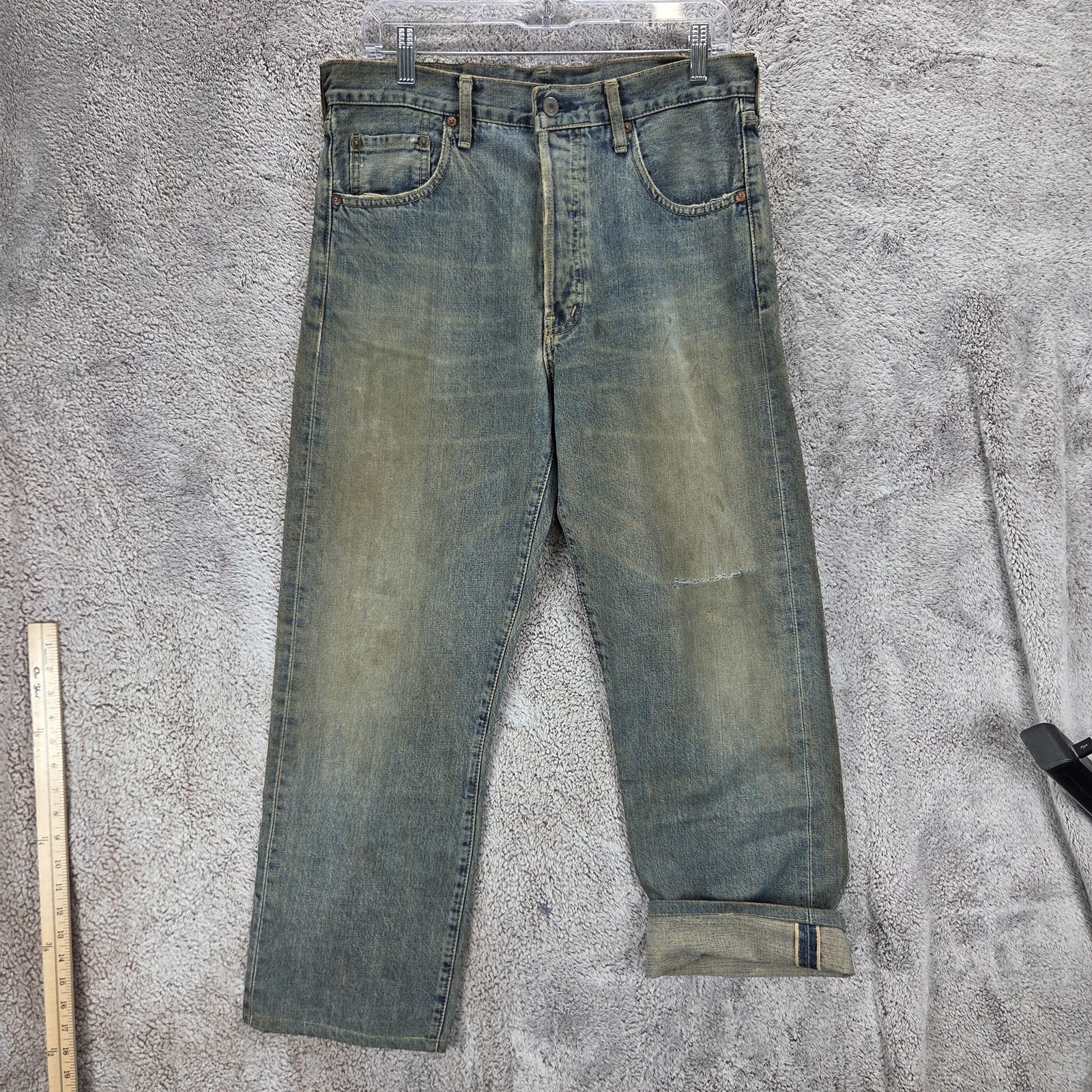 Vintage Levis Jeans Mens Blue 503B XX Pre-LVC Selvedge Fits 32x28