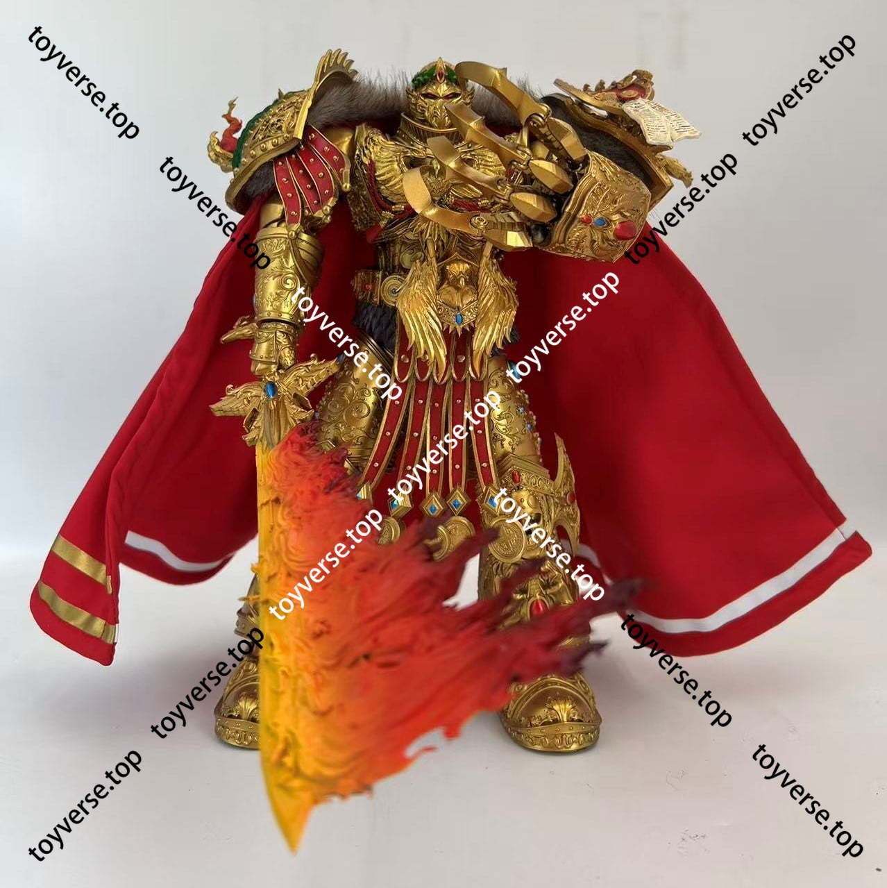 [In-stock] JOYTOY 1/18 Action Figure Golden Armored Emperor King Warrior Model