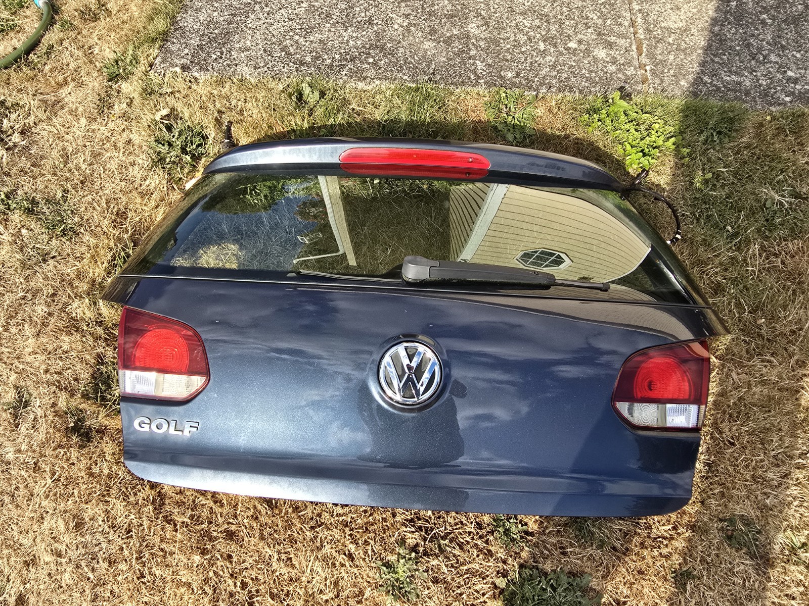 BLUE DECKLID TAILGATE OEM 10-14 VOLKSWAGEN GOLF 