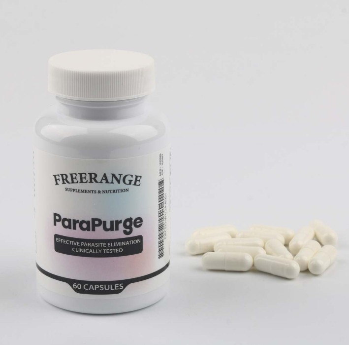 1-5x FreeRange ParaPurge Advanced Parasite Cleanser 60 Ct Para Purge Free Range