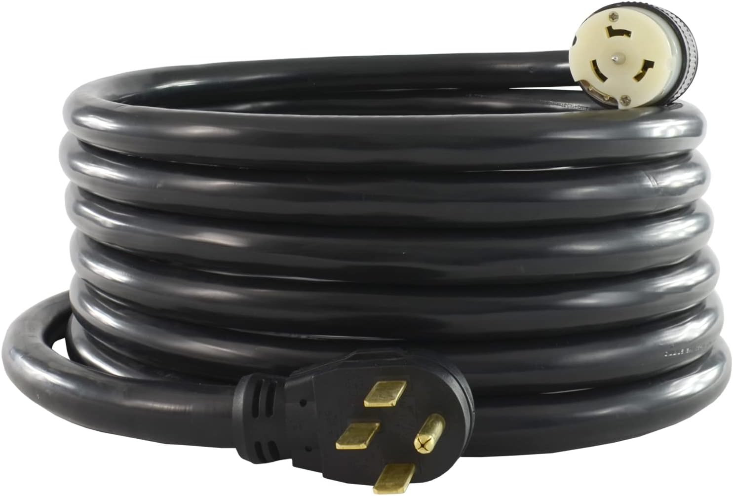 Conntek 1450SS2-25 50 Amp Temp Power Generator Cord, 25-Feet, Black Conntek 1450SS2-25 50 Amp Temp Power Generator Cord, 25-Feet, Black