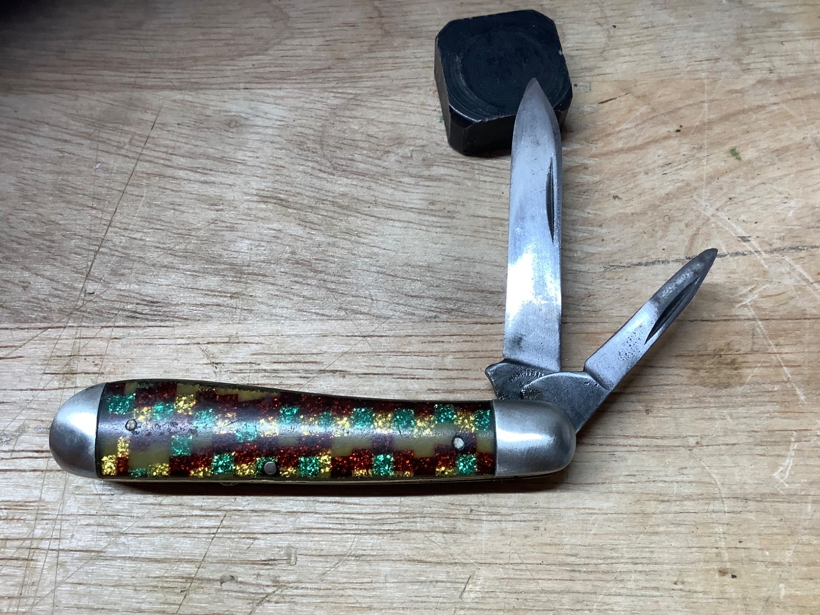 RARE Antique Harris Bros Chicago Pocket Knife