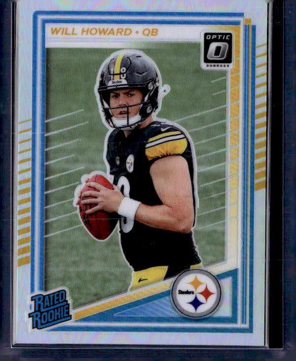 2025 Donruss Optic #233 Will Howard Holo