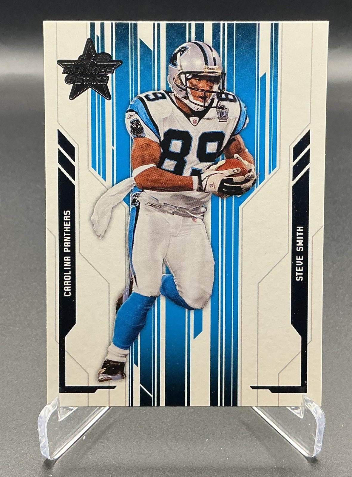 2005 Leaf Rookies & Stars - Steve Smith #16 - Carolina Panthers 2005 Leaf Rookies & Stars - Steve Smith #16 - Carolina Panthers