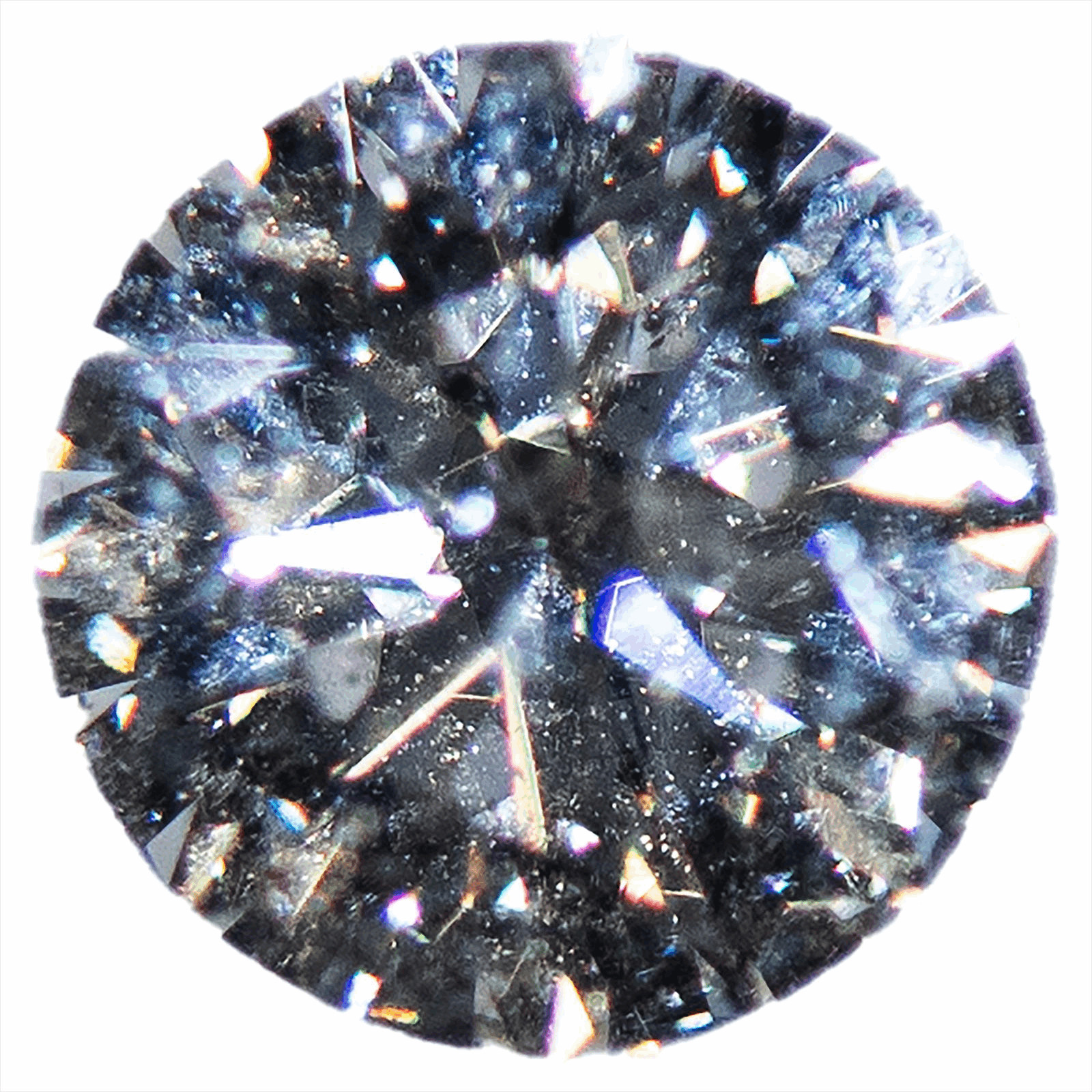1.60CT Round GIA Q to R Range, Very Light Brown I1 (G/VG/VG-Faint) [6224687988]