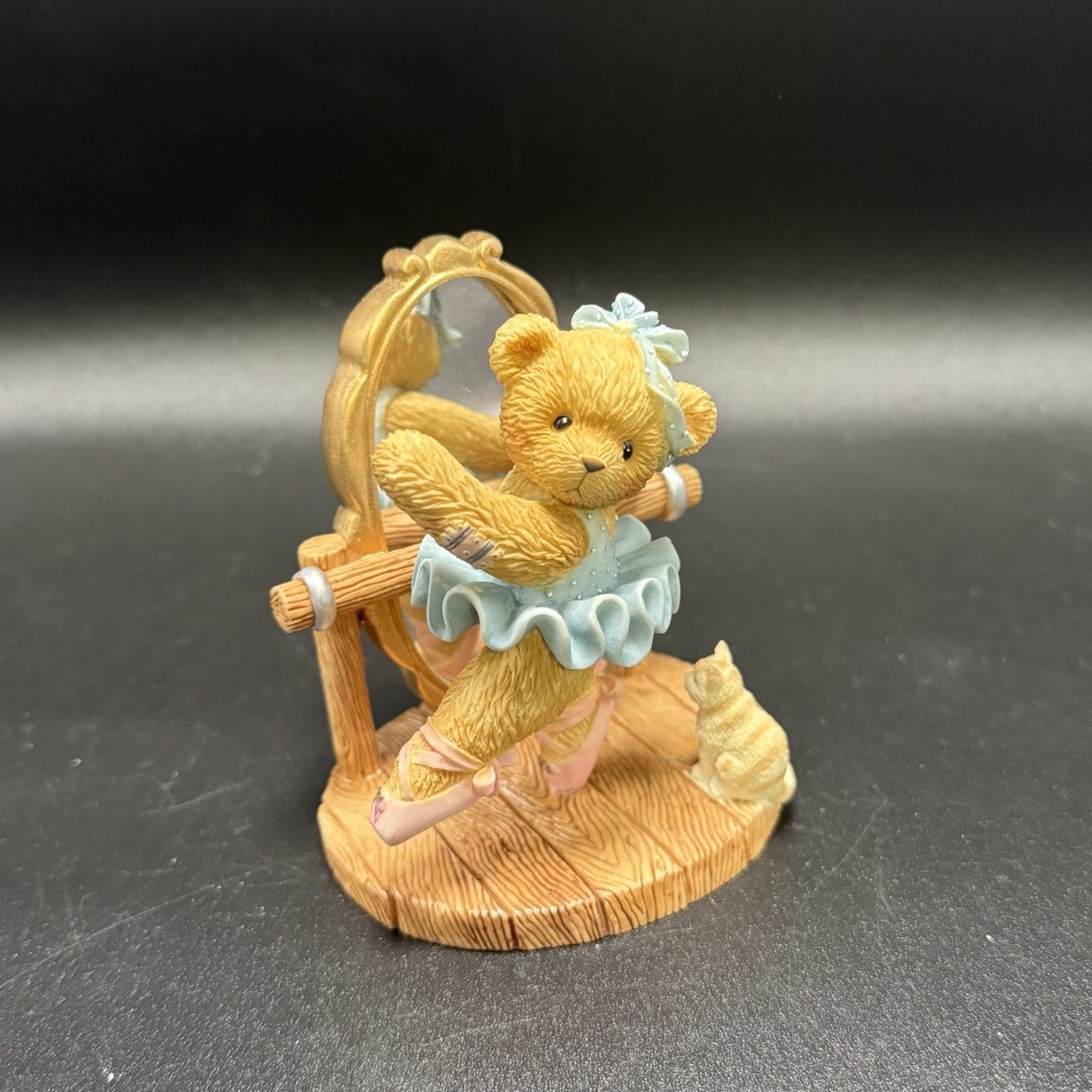 Cherished Teddies 2000 Tia Tuesdays Child Is Full Of Grace Ballerina Mirror Cat Cherished Teddies 2000 Tia Tuesdays Child Is Full Of Grace Ballerina Mirror Cat