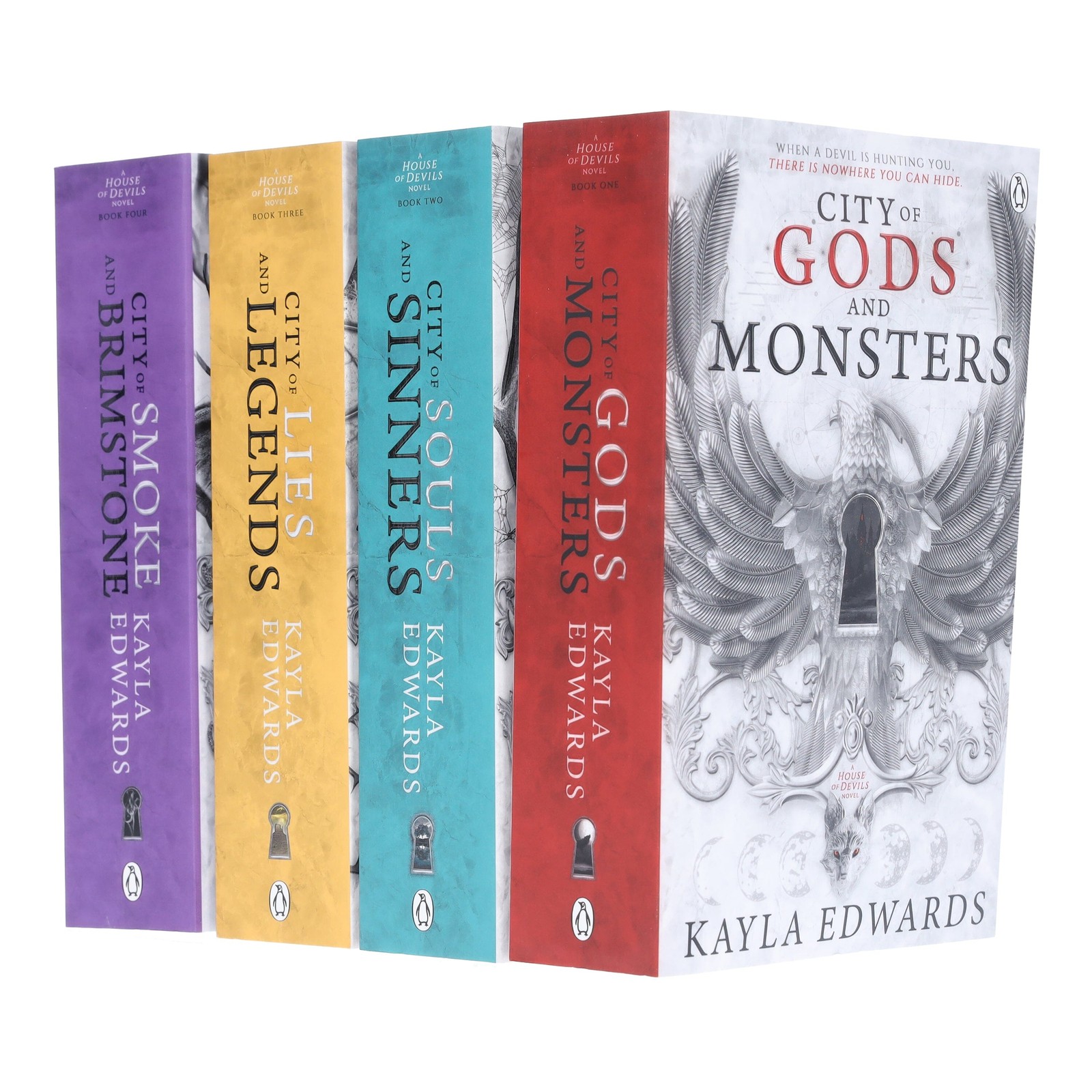 House of Devils Series by Kayla Edwards 4 Books Set - Fic - PB