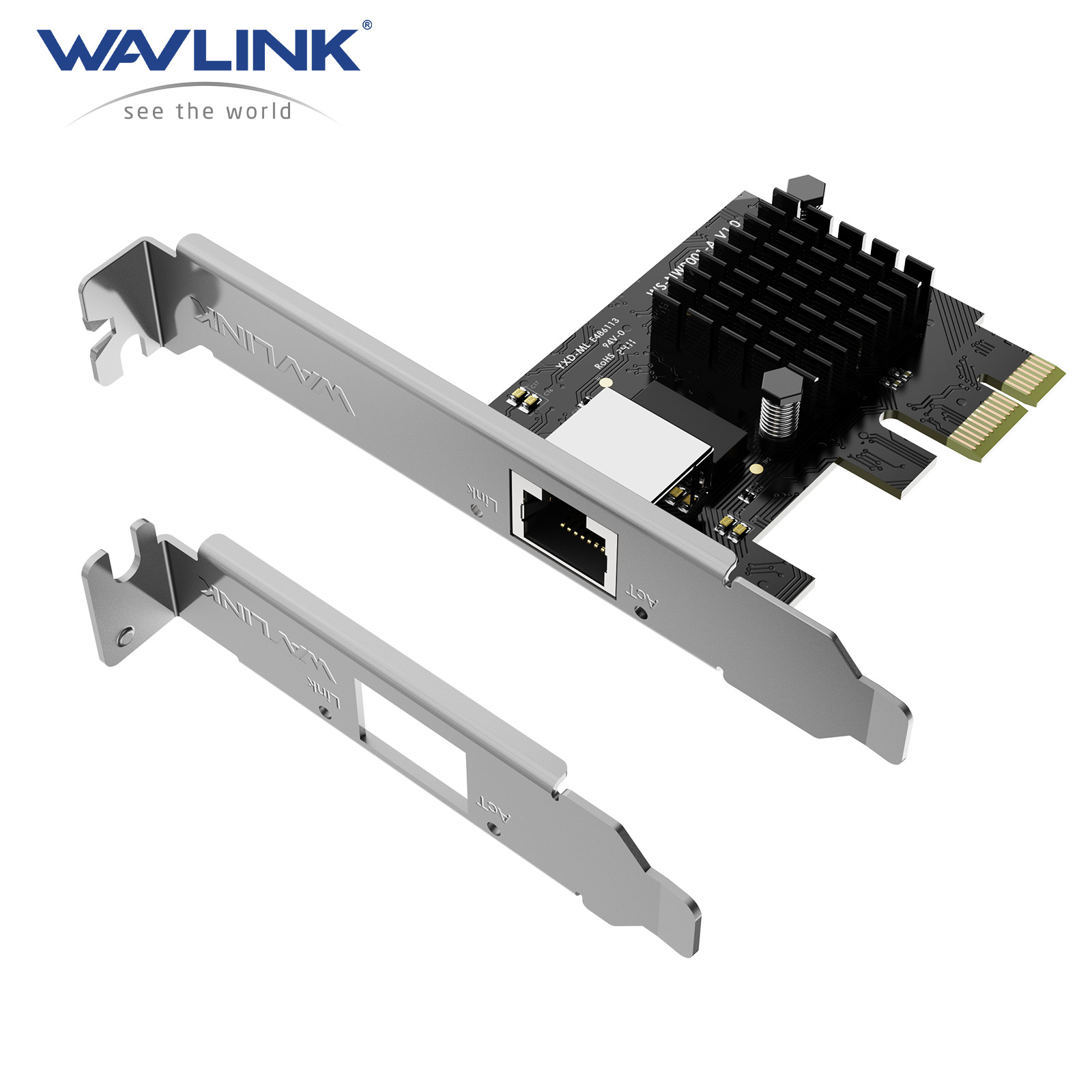 WAVLINK 5G/2.5G/1G PCI Express Network Card Gigabit Ethernet PCIE Ethernet Card