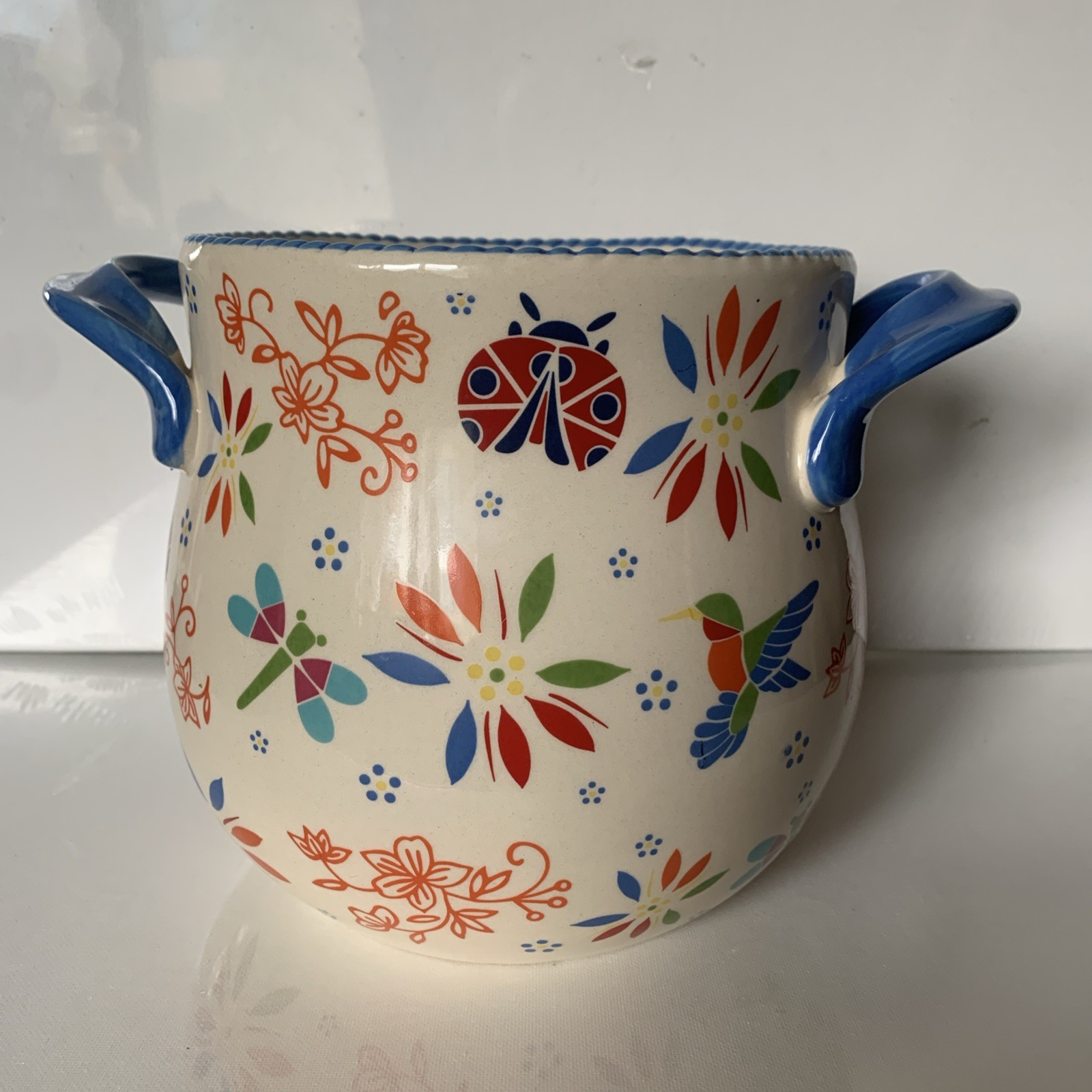 Temptations By Tara Seasonal Serving Bowl W/Handles Retired NEW