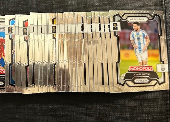 COMPLETE BASE SET #1-100 2026 FIFA World Cup Panini Prizm Monopoly Messi Yamal