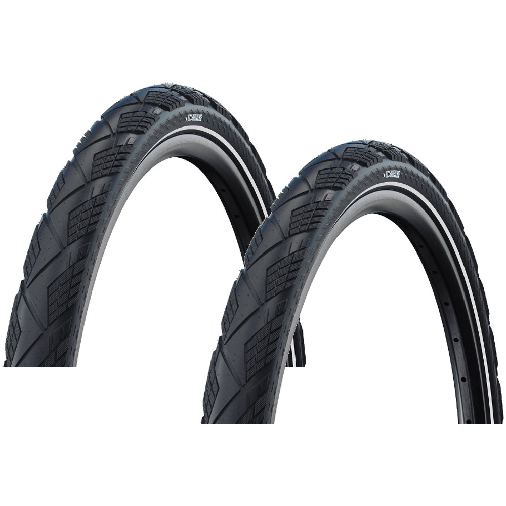 Schwalbe Marathon Efficiency 700x40 Clincher Tire Bundle Lightweight,