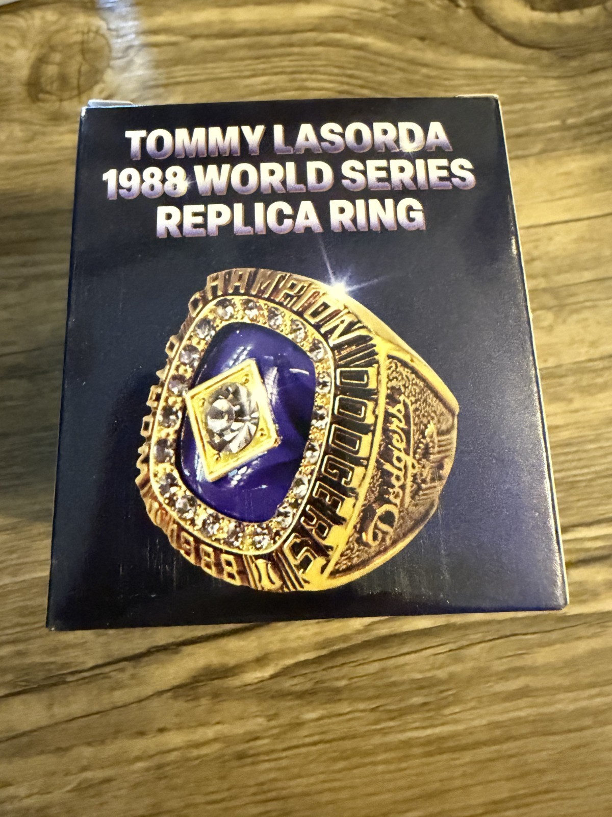 1988 World Series Champions Ring Replica 2023 Tommy Lasorda Dodgers SGA 1988 World Series Champions Ring Replica 2023 Tommy Lasorda Dodgers SGA