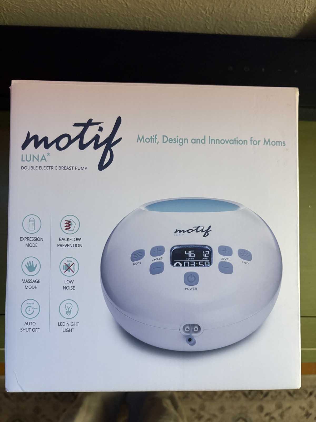 Motif Luna Double Electric Breast Pump With Cord Motif Luna Double Electric Breast Pump With Cord