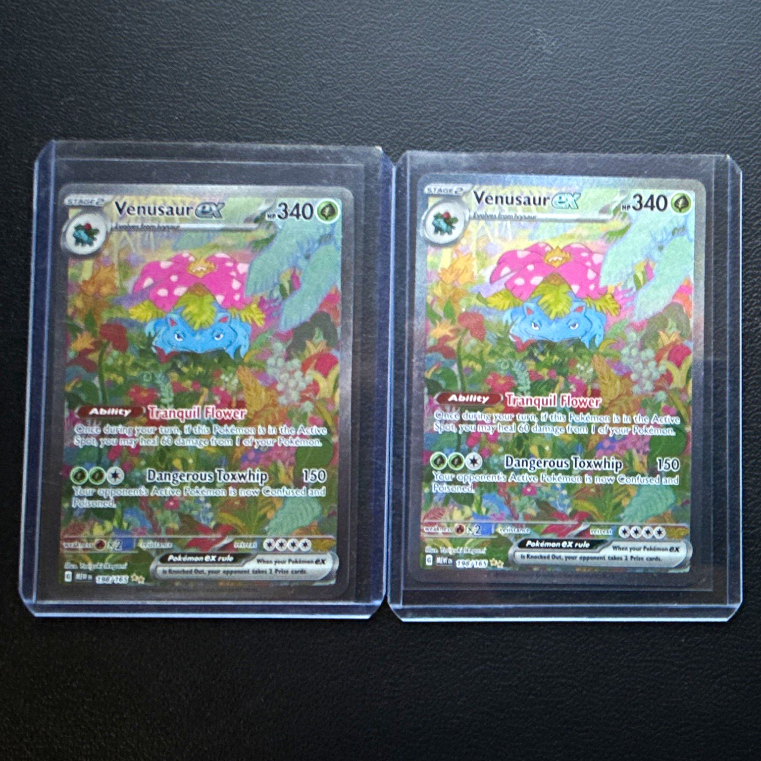 Pokémon 151 venusaur sir lot of 2 